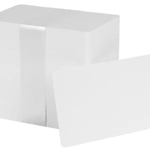 100 Tarjetas PVC Blancas p/Impresora de credenciales