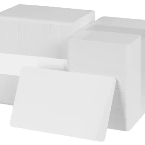500 Tarjetas PVC Blancas p/Impresora de credenciales