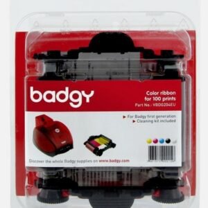 Ribbon Color YMCKO para Badgy 1 Gen (Carcasa Roja)