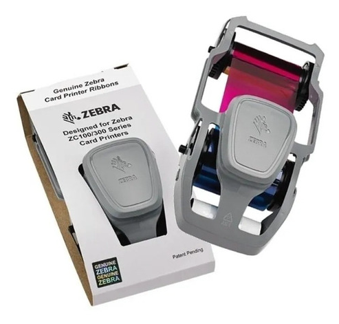 CINTA COLOR 5 PANEL YMCKO-K de 200 IMAGENES P/ZC300 ZEBRA
