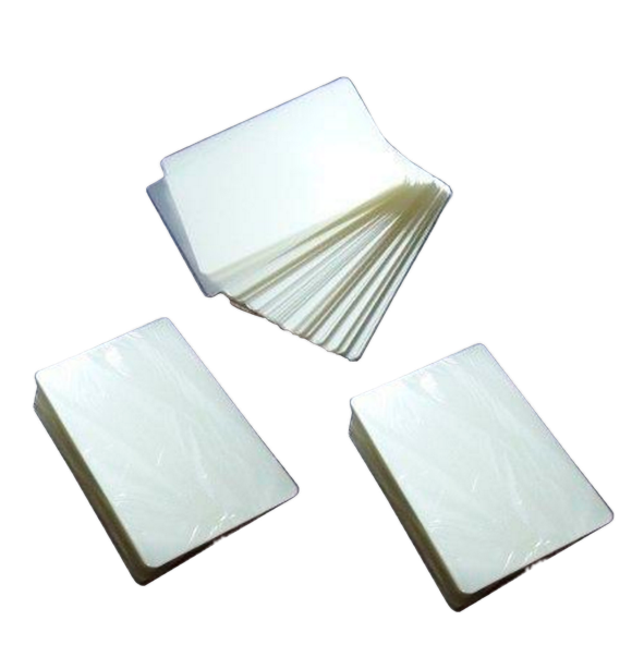 Laminado Transparente para Proteger tus Credenciales Sticker Paquete con 500 pzas